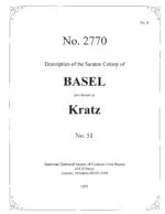 Basel - 1798 Census