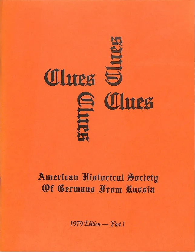 Clues 1979 Edition, Part 1