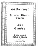 Gulendorf 1858 Census