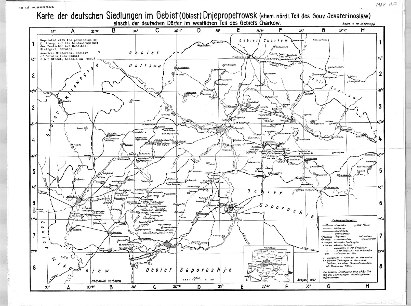 Map #22 Dnepropetrovsk