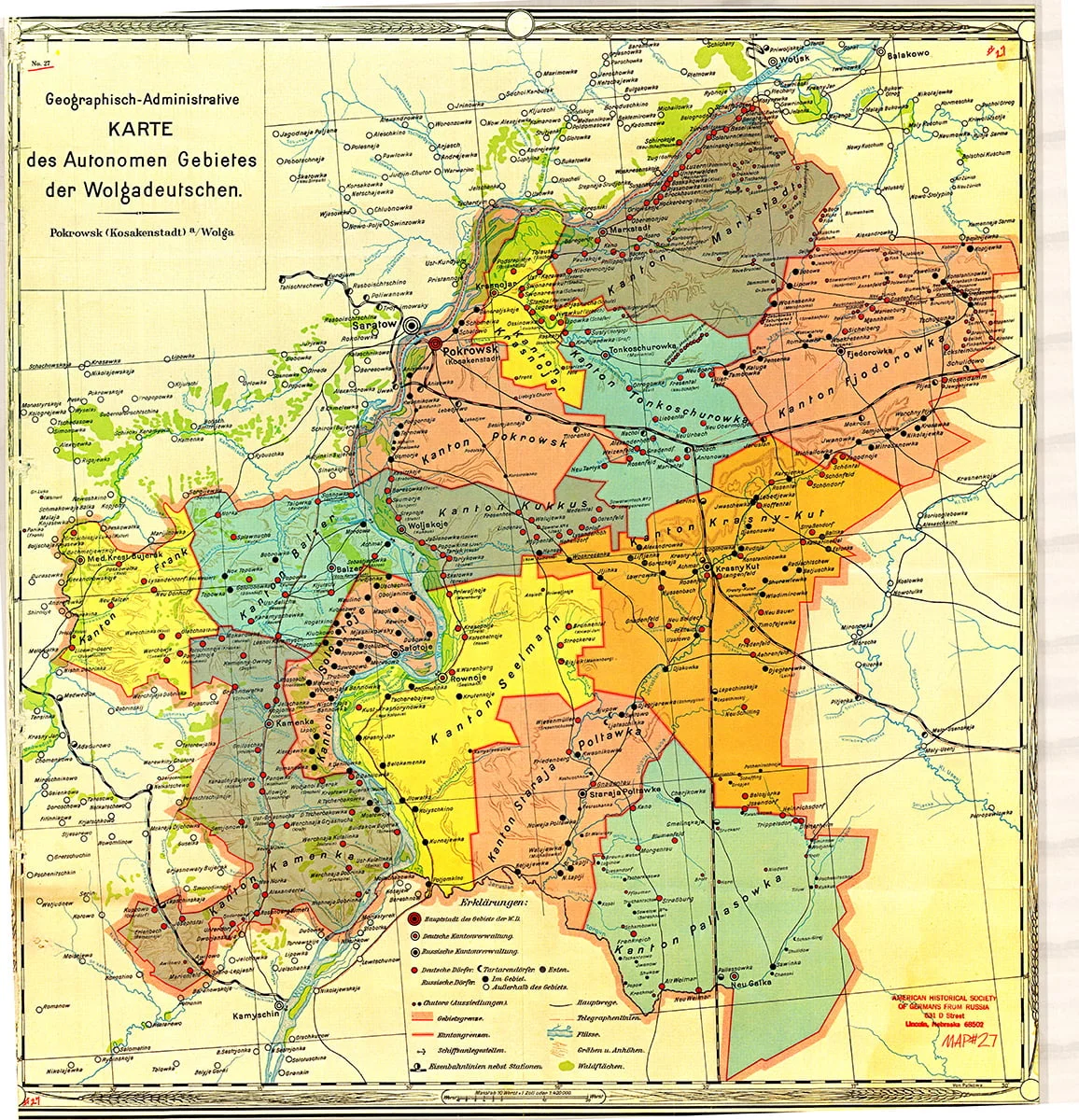 Map #27 Volga (Color)