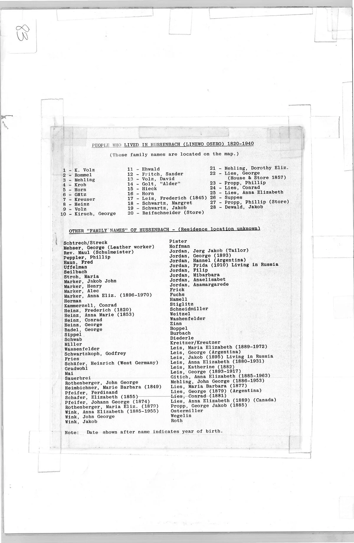 Map #31 Hussenbach - Image 3