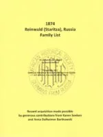 Reinwald Family List (1874)