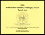Kukkus, Russia Family List (1886)