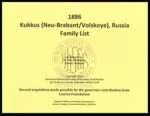 Kukkus, Russia Family List (1886)
