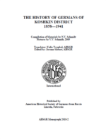 The History of Koshkin District 1858-1941