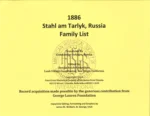 Stahl am Tarlyk, Russia Family List (1886)