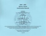 Messer, Russia Confirmation Records (1856 - 1891)
