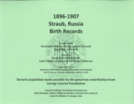 Straub Birth Records (1896-1907)