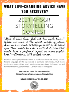 2021 Storytelling Contest