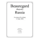 Beauregard (Bujerak) - 1850 Census