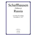 Schaffhausen (Volkovo)-1857 Census