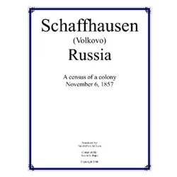 Schaffhausen (Volkovo)-1857 Census