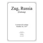 Zug (Gattung) - 1857 Census