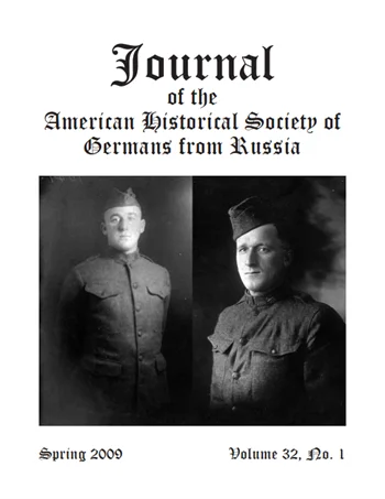 Journal, Vol. 32, No. 1 - Spring 2009