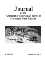 Journal, Vol. 30, No. 3 - Fall 2007