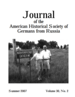 Journal, Vol. 30, No. 2 - Summer 2007