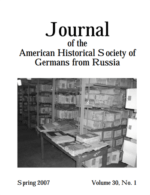 Journal, Vol. 30, No. 1 - Spring 2007