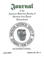 Journal, Vol. 26, No. 3 - Fall 2003