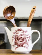 Engraved Wooden Ladle