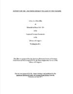 Reports of 1942-43 from German Villages in the Ukraine