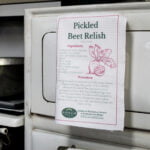 Pickled Beet Relish Tea Towel