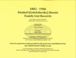 Donhof (Gololobovka) Russia 1882-1906 Family List