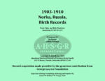 Norka Birth Records 1903-1910